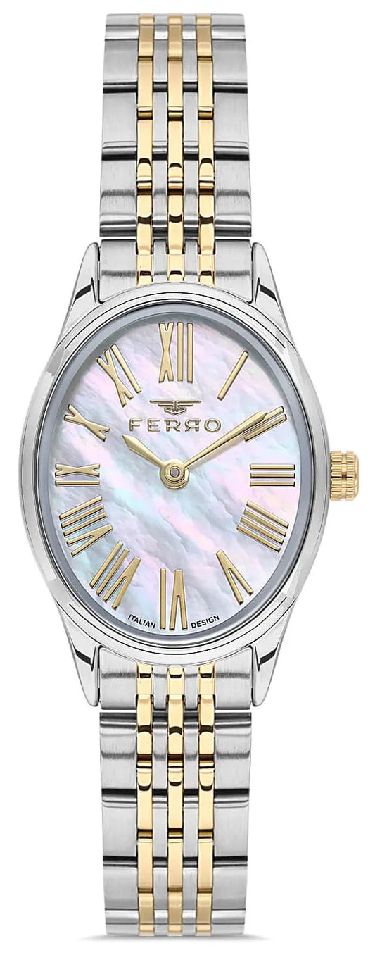 Ferro FL40145A-D Two Tone Stainless Steel Bracelet