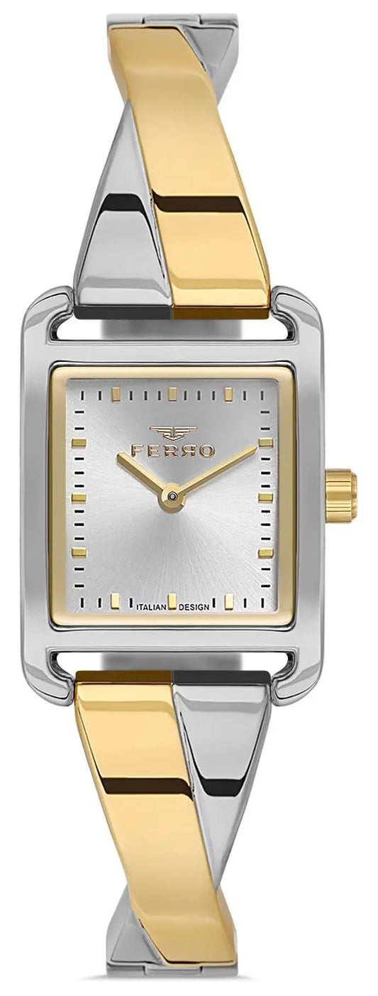 Ferro FL40155A-D Two Tone Stainless Steel Bracelet