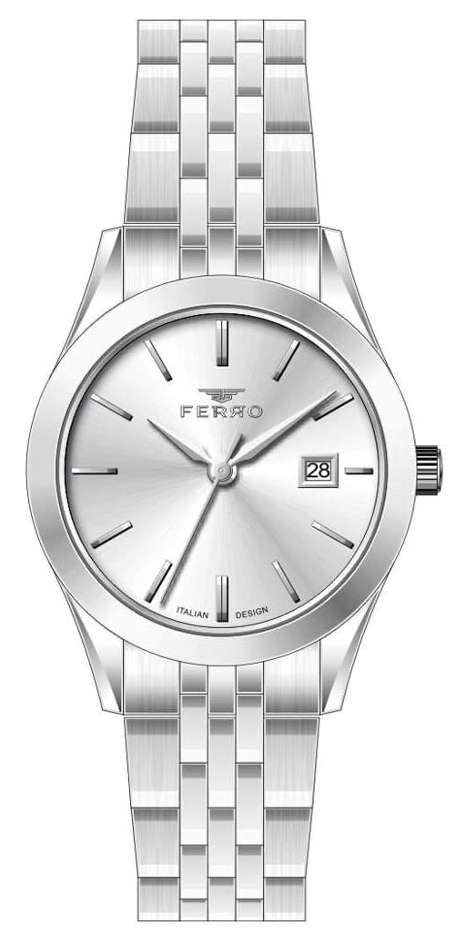 Ferro FL40191A-A Silver Stainless Steel Bracelet