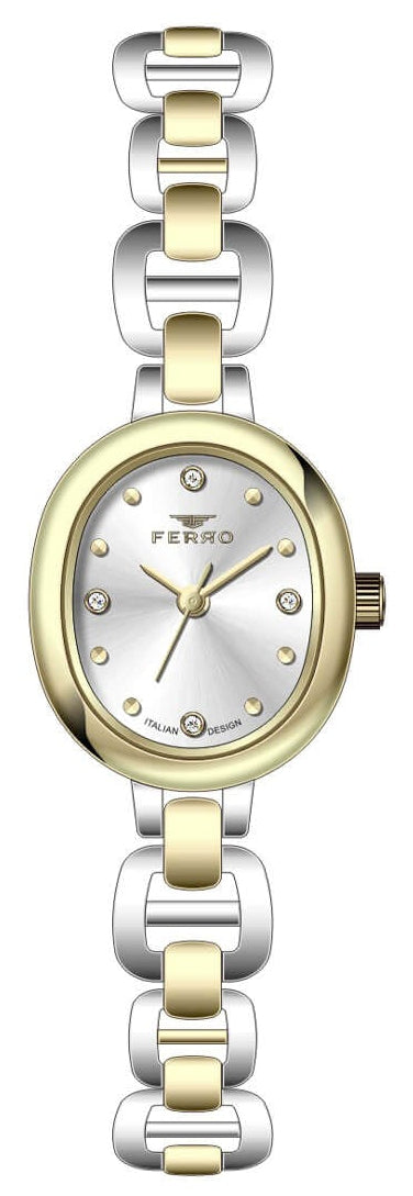 Ferro FL40194A-D Two Tone Stainless Steel Bracelet