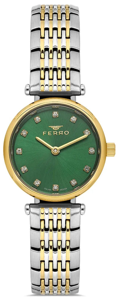 Ferro FL43020A-D6 Two Tone Stainless Steel Bracelet