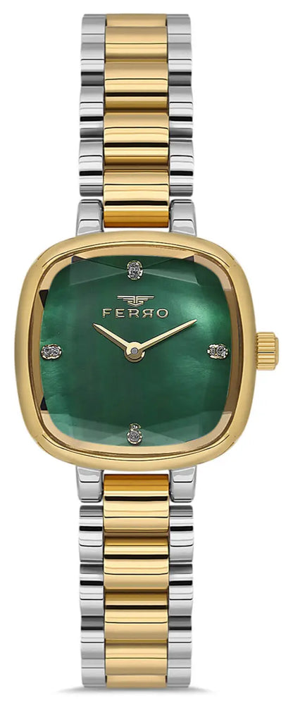 Ferro FL43028A-D6 Two Tone Stainless Steel Bracelet
