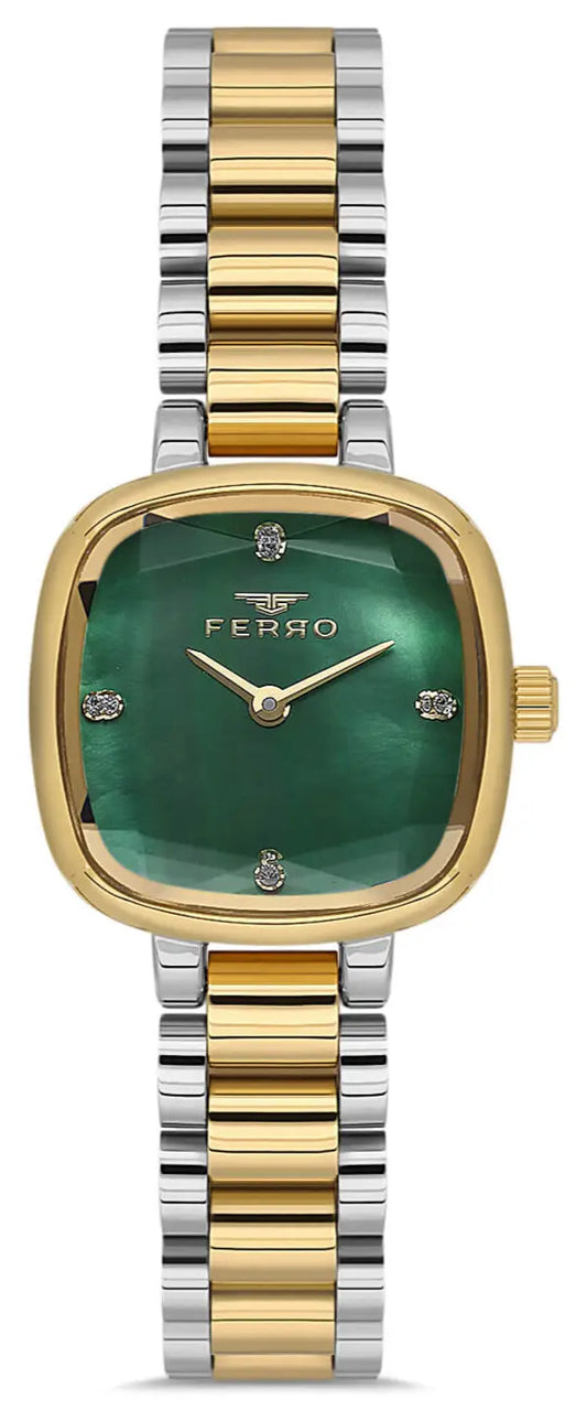 Ferro FL43028A-D6 Two Tone Stainless Steel Bracelet