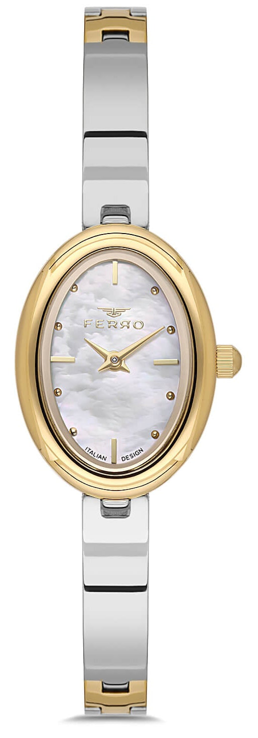 Ferro FL43048A-D Two Tone Stainless Steel Bracelet