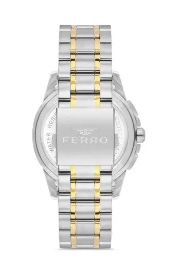 Ferro FM11441AWT-D2 Multifunction Two Tone Stainless Steel Bracelet