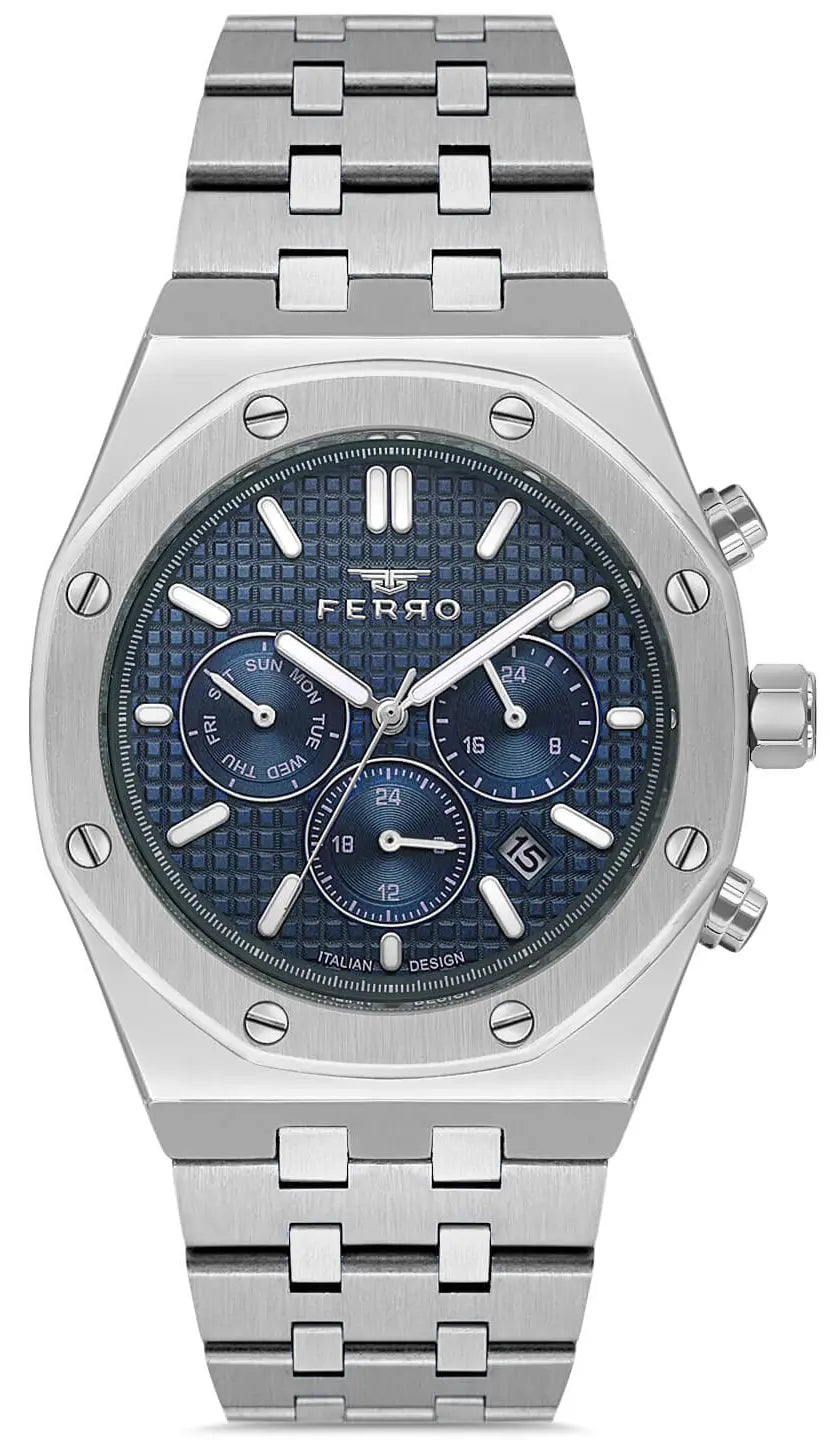 Ferro FM11508AWT-A3 Multifunction Stainless Steel Bracelet