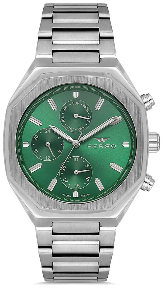 Ferro FM11522AWT-A6 Multifunction Stainless Steel Bracelet