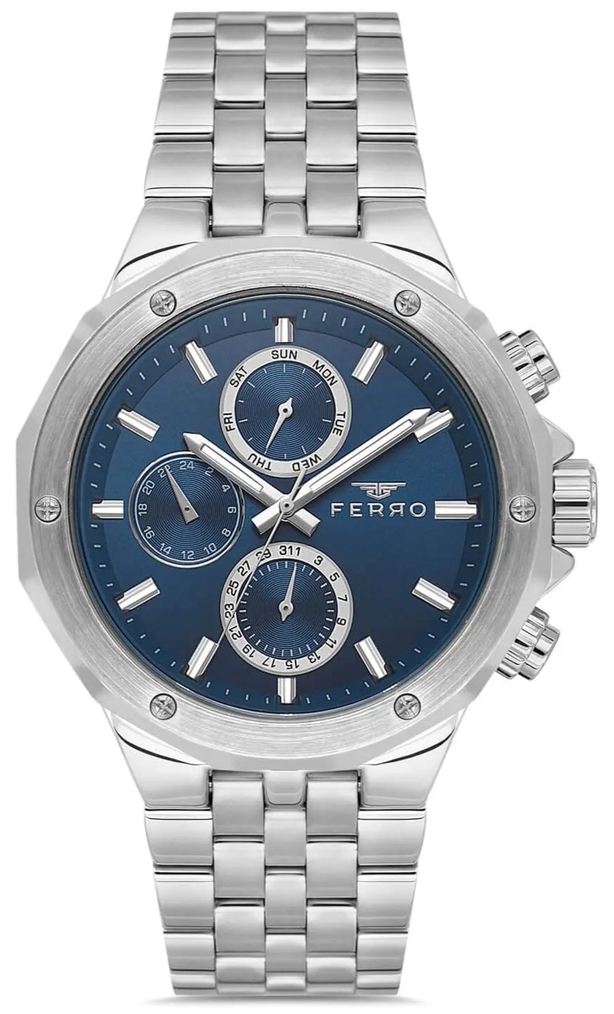 Ferro FM11544AWT-A3 Multifunction Stainless Steel Bracelet