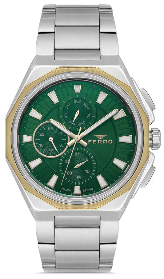 Ferro FM11590AWT-D6 Multifunction Stainless Steel Bracelet