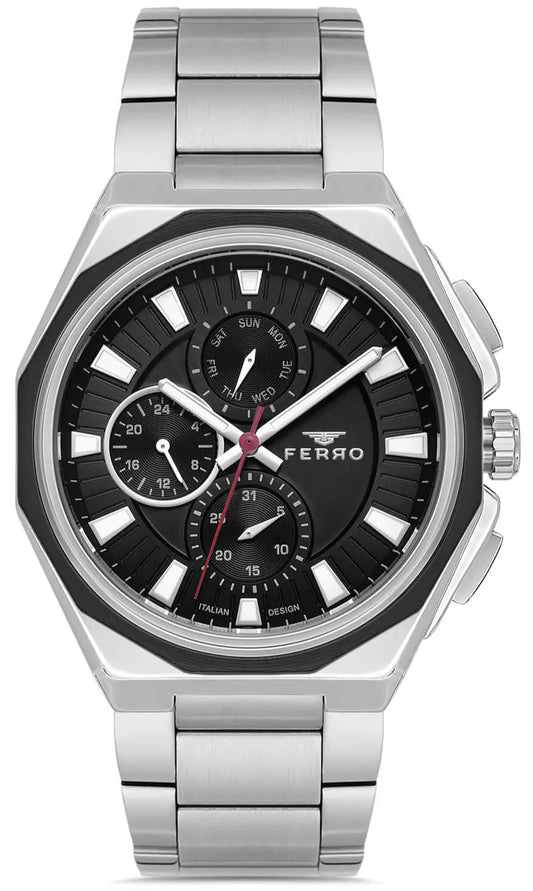 Ferro FM11590AWT-J2 Multifunction Stainless Steel Bracelet