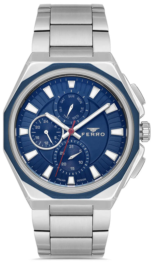 Ferro FM11590AWT-L3 Multifunction Stainless Steel Bracelet
