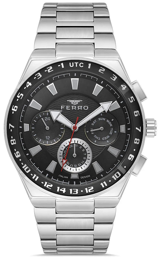 Ferro FM11594AWT-A2 Multifunction Stainless Steel Bracelet
