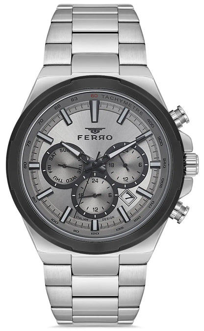 Ferro FM11641AWT-J4 Multifunction Stainless Steel Bracelet