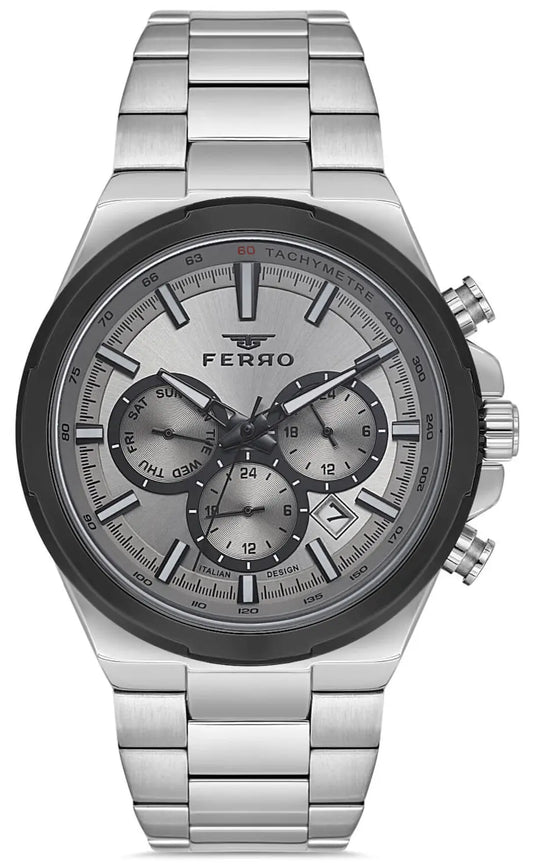 Ferro FM11641AWT-J4 Multifunction Stainless Steel Bracelet