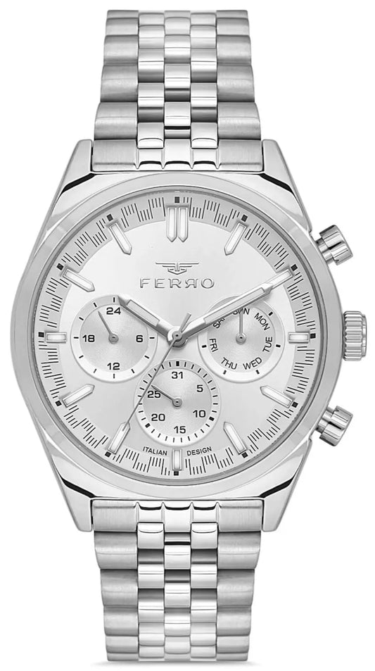 Ferro FM11647AWT-A Multifunction Stainless Steel Bracelet