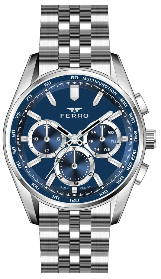 Ferro FM11749AWT-A3 Multifunction Stainless Steel Bracelet