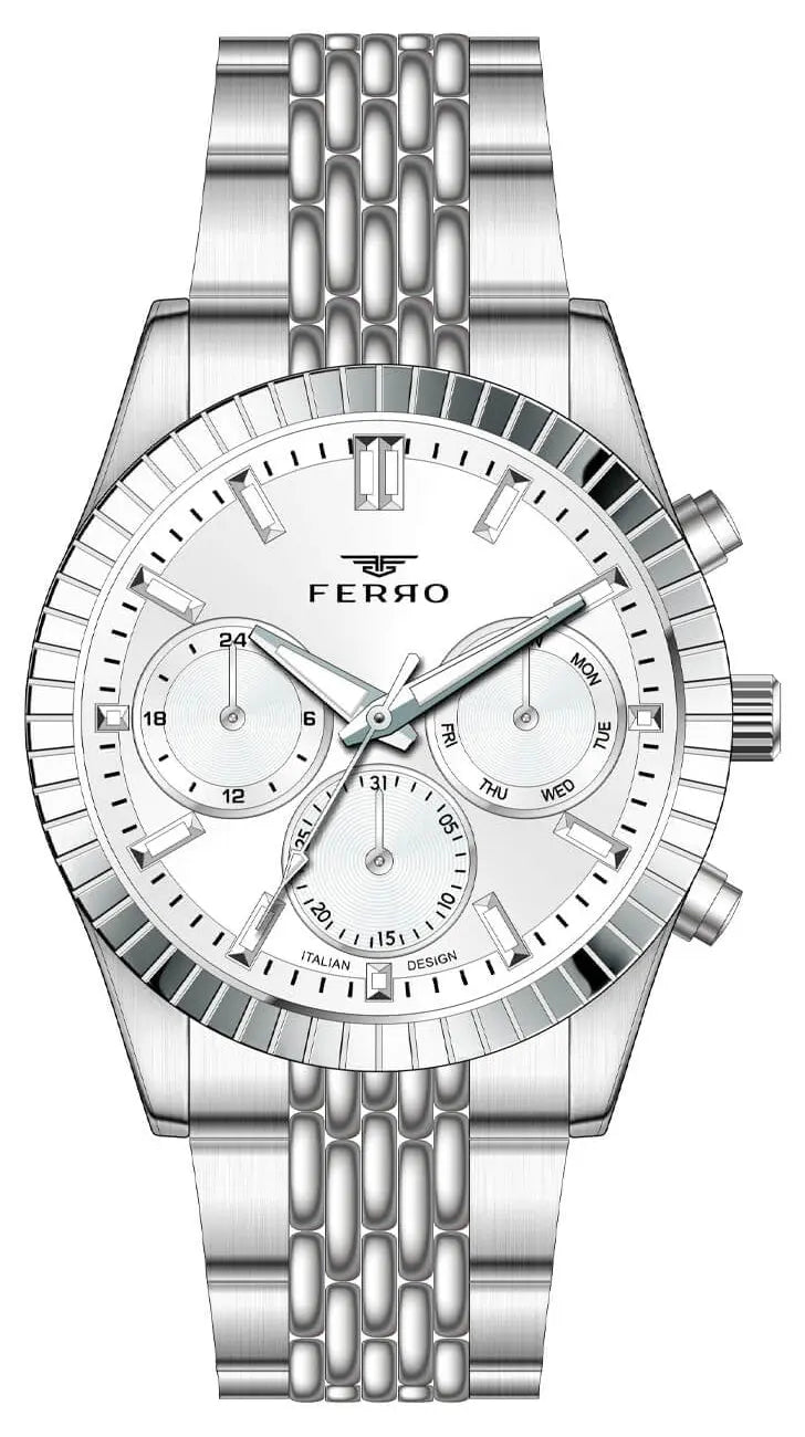 Ferro FM11756AWT-A Multifunction Stainless Steel Bracelet