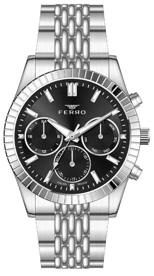 Ferro FM11756AWT-A2 Multifunction Stainless Steel Bracelet