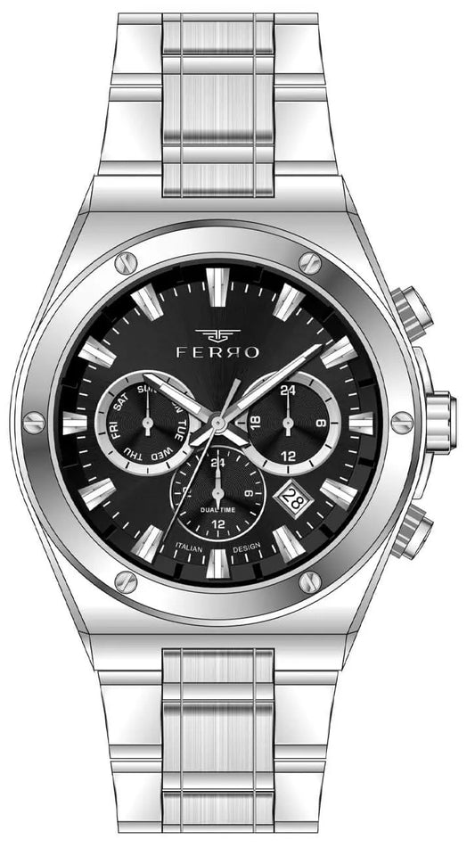 Ferro FM11776A-A2 Multifunction Stainless Steel Bracelet