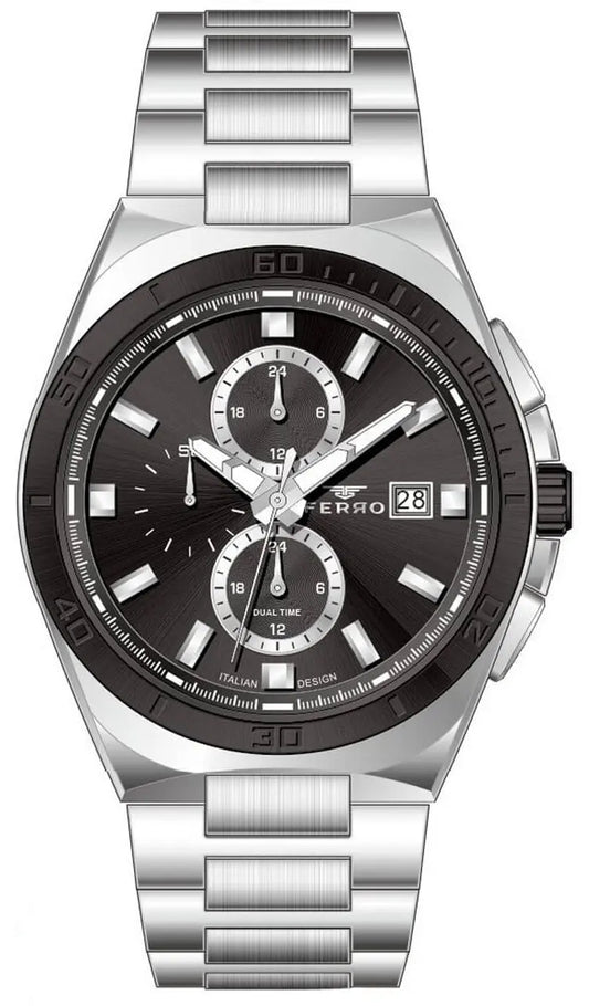 Ferro FM11782AWT-J2 Multifunction Stainless Steel Bracelet