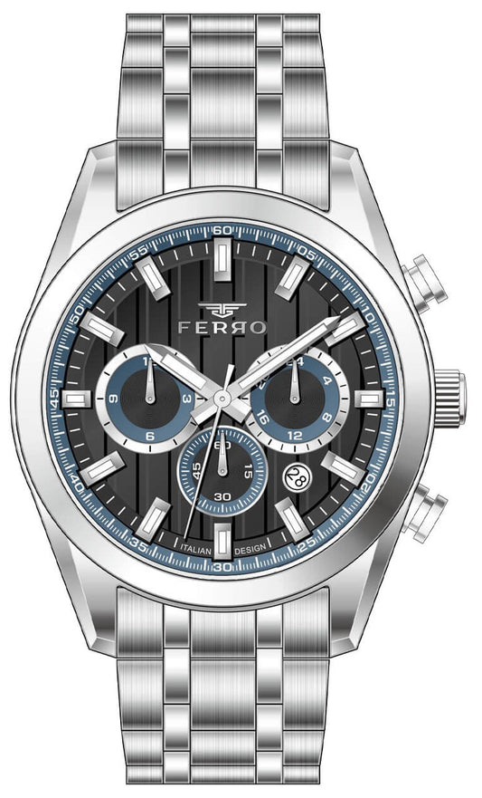 Ferro FM11803A-A2A Silver Stainless Steel Bracelet