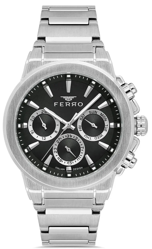Ferro FM40123A-A2 Multifunction Stainless Steel Bracelet