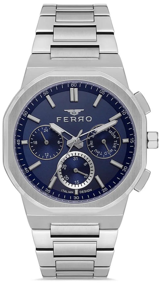 Ferro FM40164A-A3 Multifunction Stainless Steel Bracelet