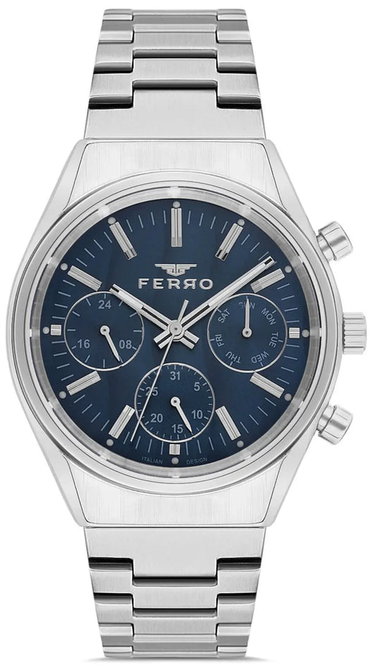 Ferro FM43011A-A3 Multifunction Stainless Steel Bracelet