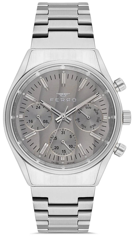 Ferro FM43011A-A4 Multifunction Stainless Steel Bracelet