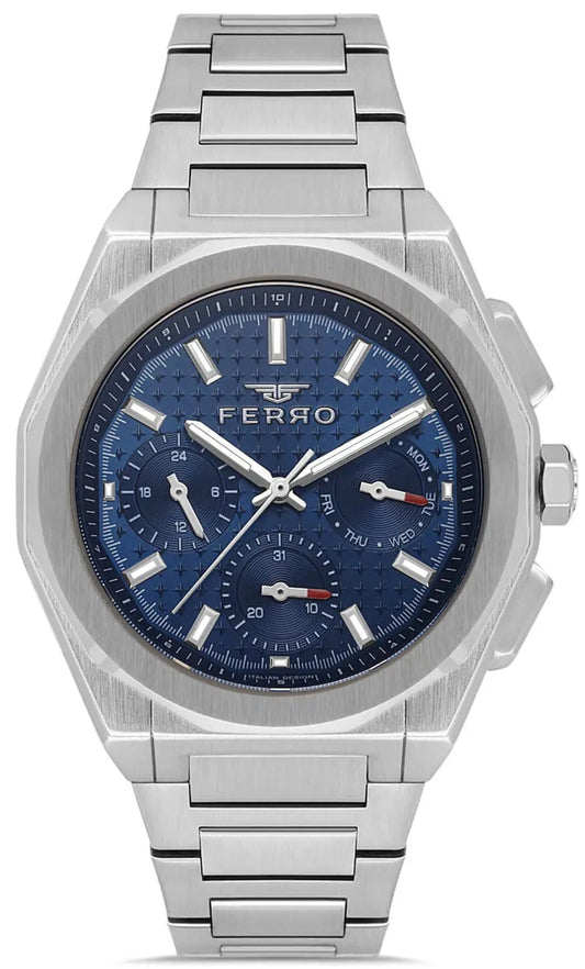 Ferro FM43013A-A3 Multifunction Stainless Steel Bracelet