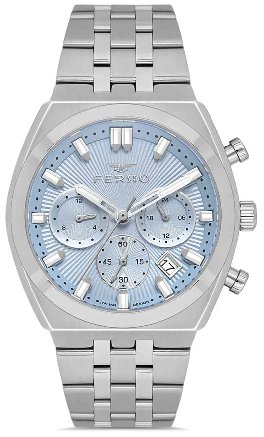 Ferro FM43022A-A15 Multifunction Stainless Steel Bracelet