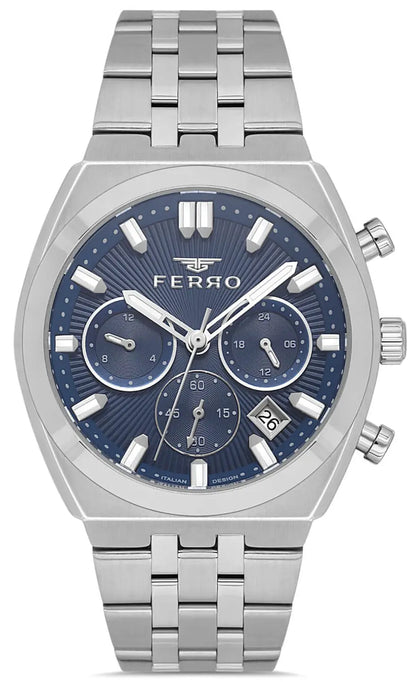 Ferro FM43022A-A3 Multifunction Stainless Steel Bracelet