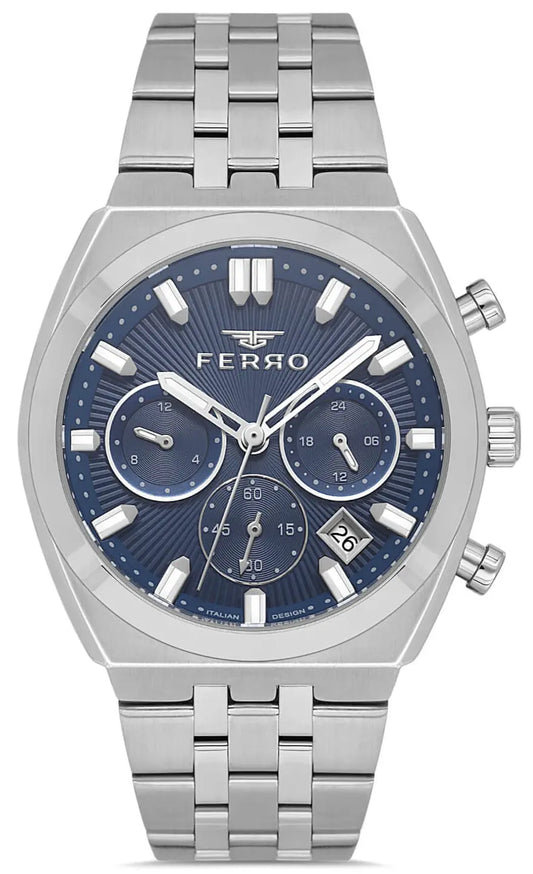 Ferro FM43022A-A3 Multifunction Stainless Steel Bracelet