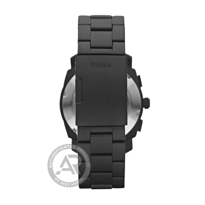 FOSSIL FS6015 Machine Chronograph Black Stainless Steel Bracelet