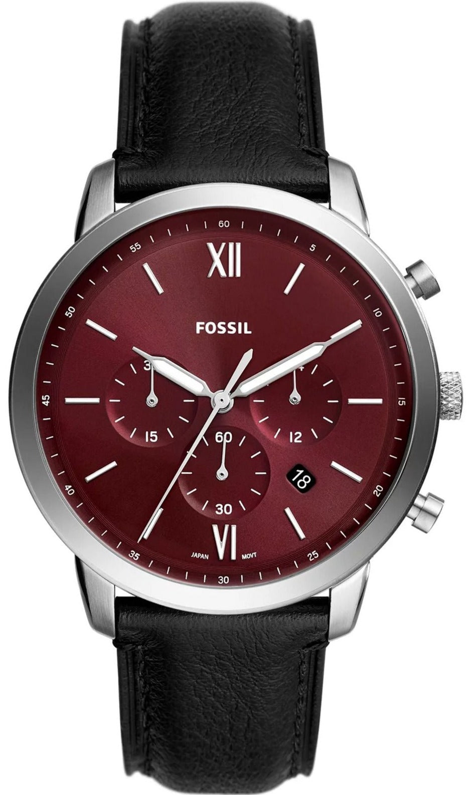 FOSSIL FS6016 Neutra Black Leather Strap