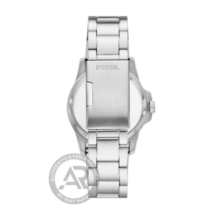 FOSSIL FS6029 Blue Silver Stainless Steel Bracelet