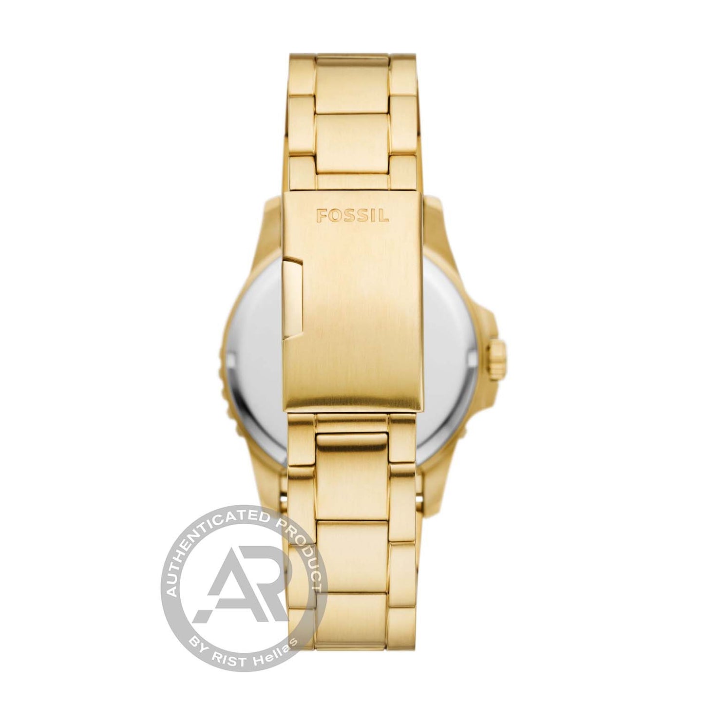 FOSSIL FS6035 Blue Gold Stainless Steel Bracelet