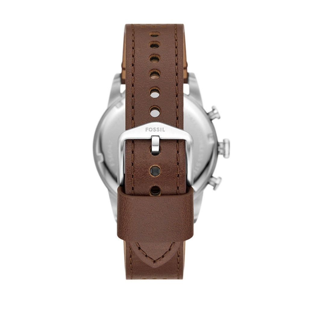 FOSSIL FS6042 Tourer Chronograph Brown Leather Strap