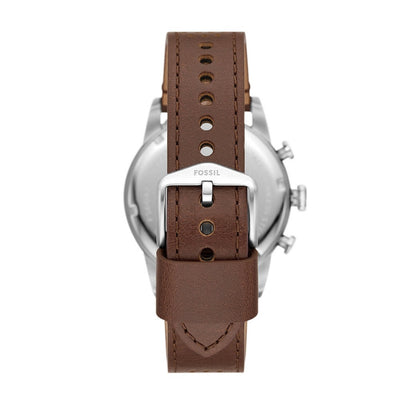 FOSSIL FS6042 Tourer Chronograph Brown Leather Strap