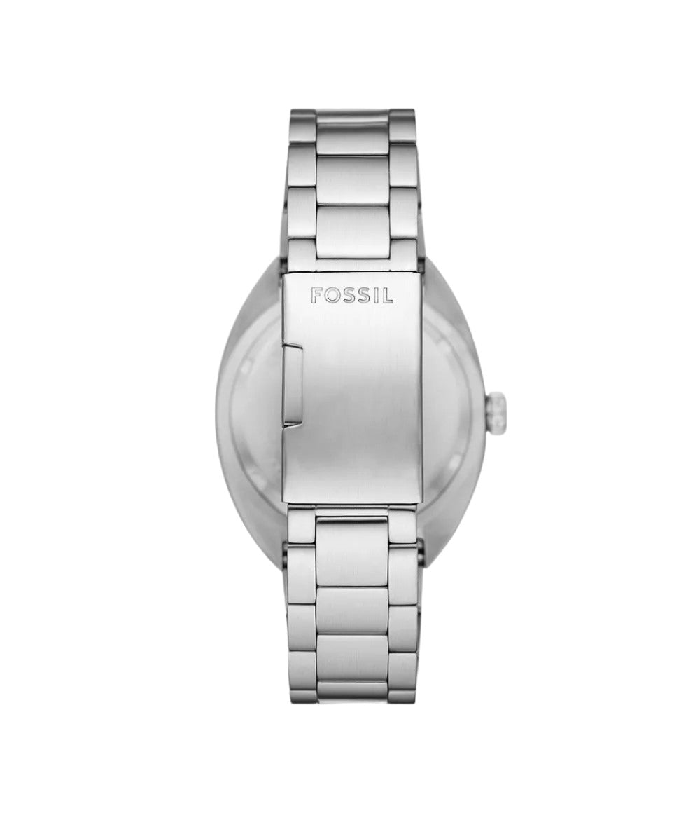 FOSSIL FS6063 Breaker Silver Stainless Steel Bracelet