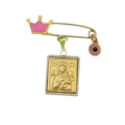 G5009 Baby Headband in Gold Plated Silver