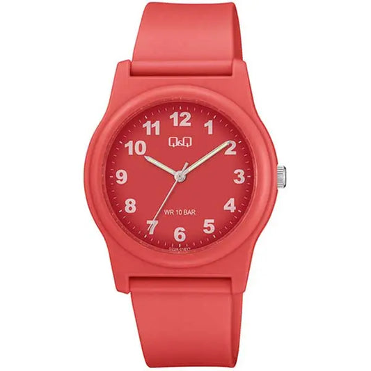 Q&Q G22A-018VY Red Rubber Strap