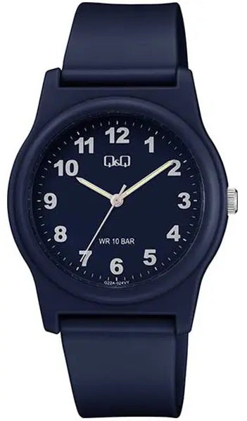 Q&Q G22A-024VY Blue Rubber Strap