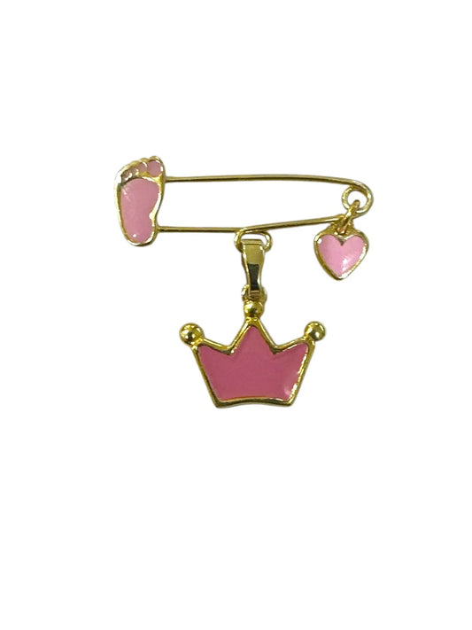 G5000 Newborn Baby Headband in Gold Plated Silver