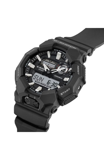 Casio GA-010-1AER G-Shock Black Rubber Strap