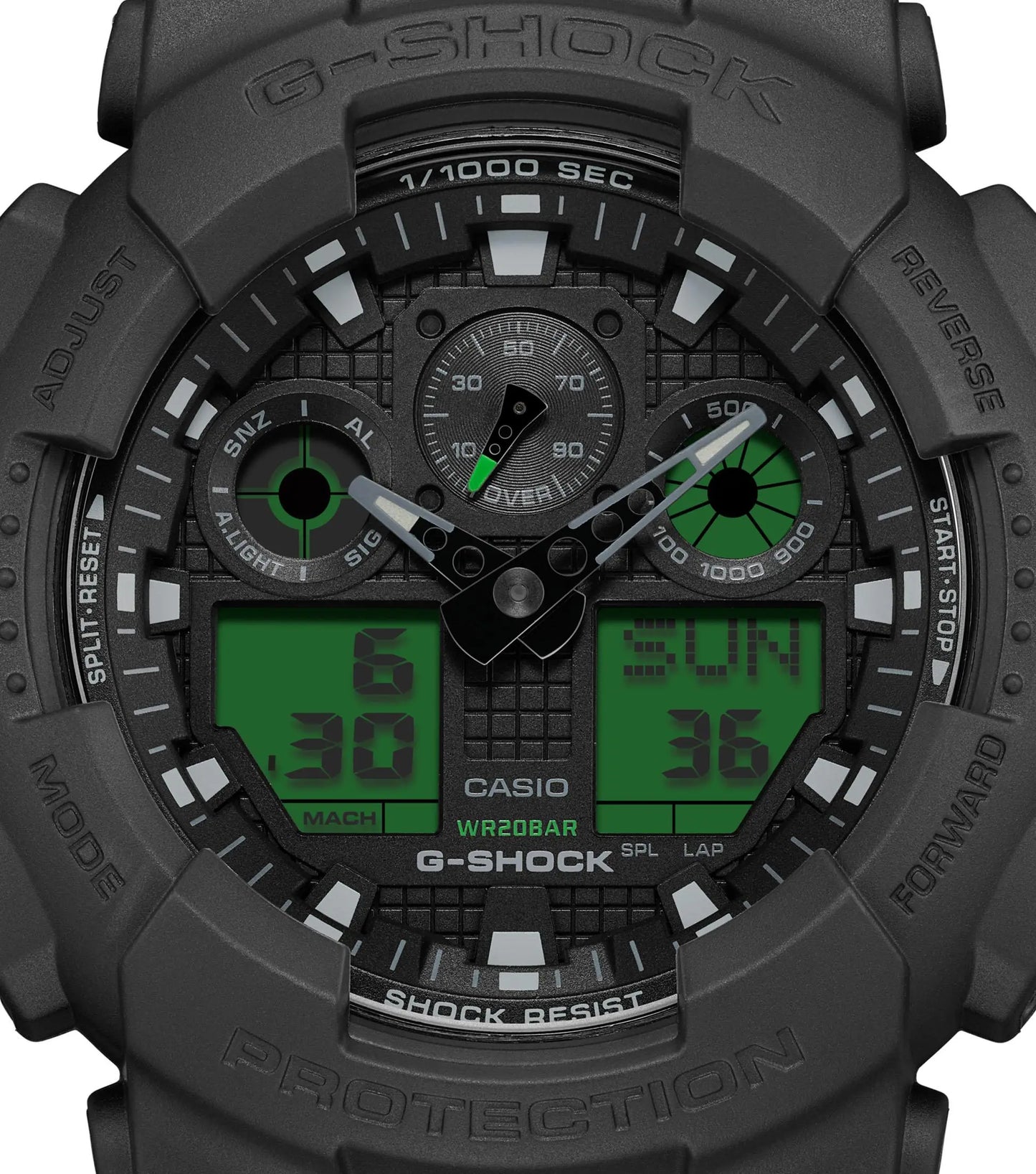 Casio GA-100BEG-1AER G-Shock Black Rubber Strap Limited Edition