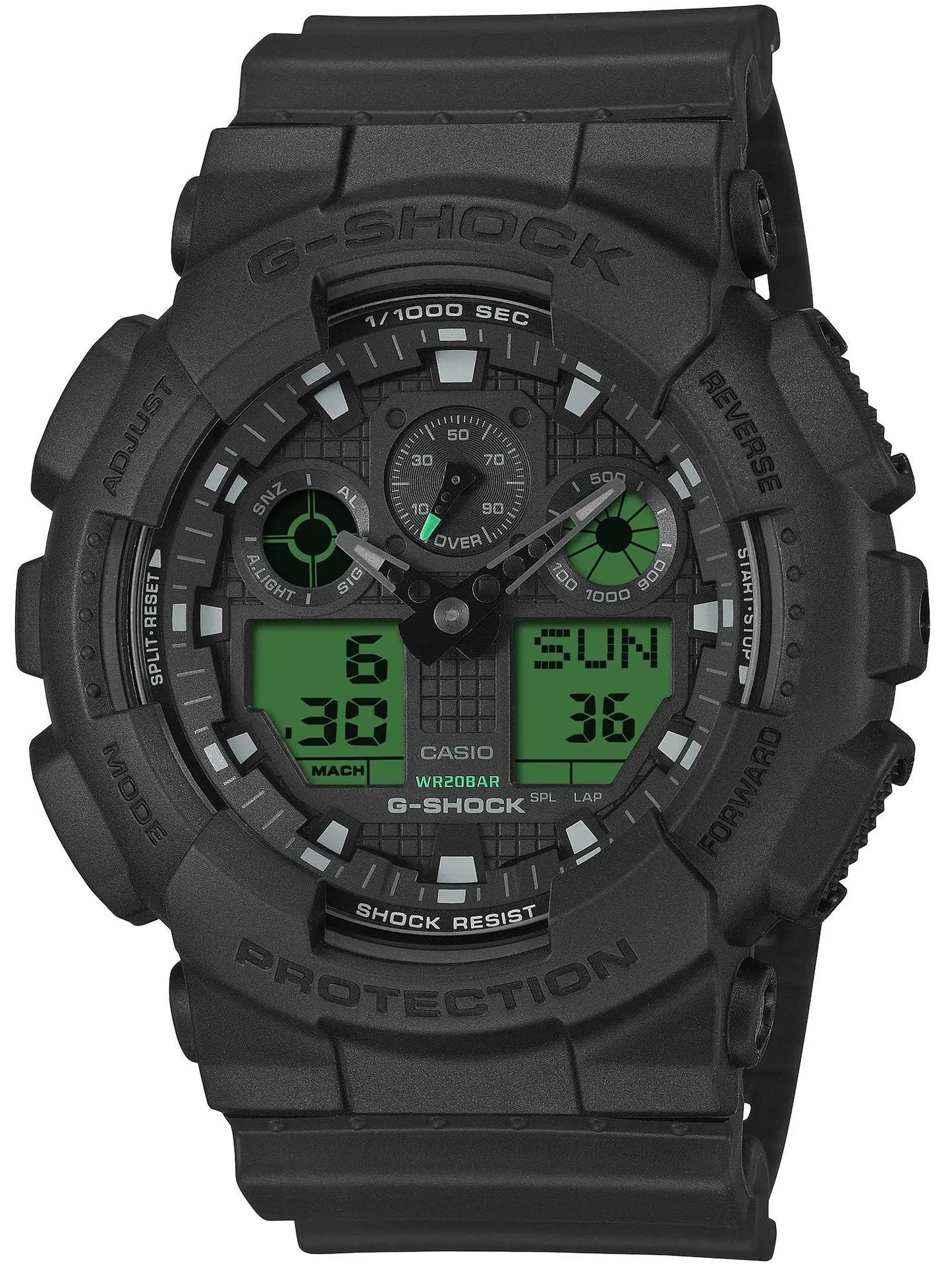 Casio GA-100BEG-1AER G-Shock Black Rubber Strap Limited Edition