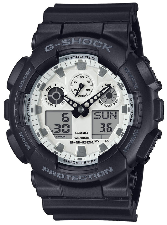 Casio GA-100WD-1AER G-Shock Black Rubber Strap