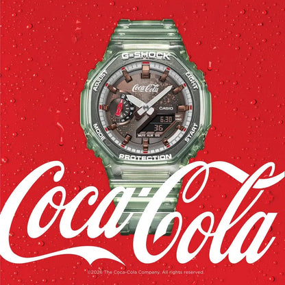 Casio GA-2100CC-3AER G-Shock Coca Cola Limited Edition Green Strap