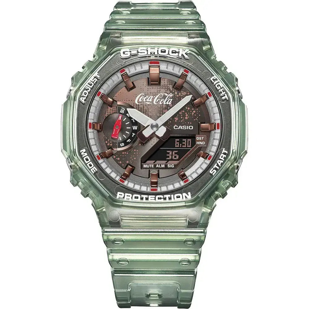 Casio GA-2100CC-3AER G-Shock Coca Cola Limited Edition Green Strap